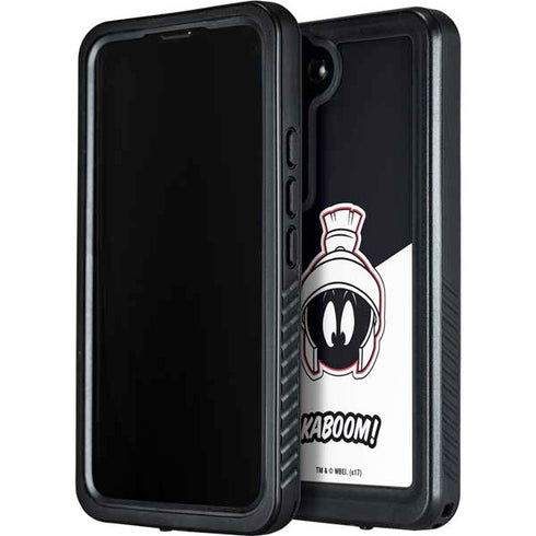 Looney Tunes Retro Marvin The Martian Galaxy S24 Plus Waterproof Case